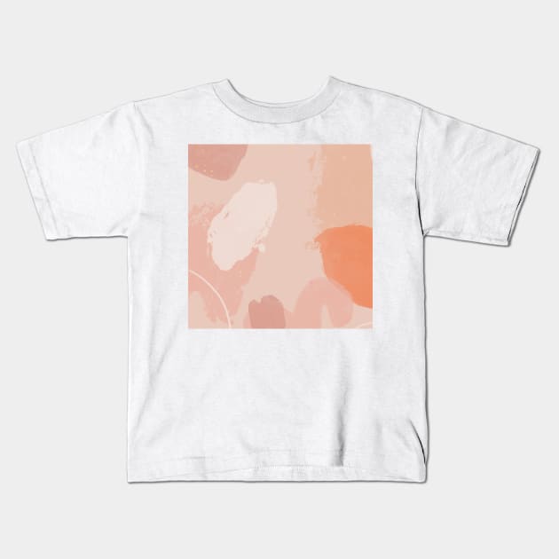 Shy look Kids T-Shirt by NJORDUR